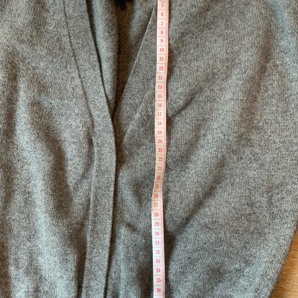 Grey cashmere jumpsuit - Picture 10 of 10